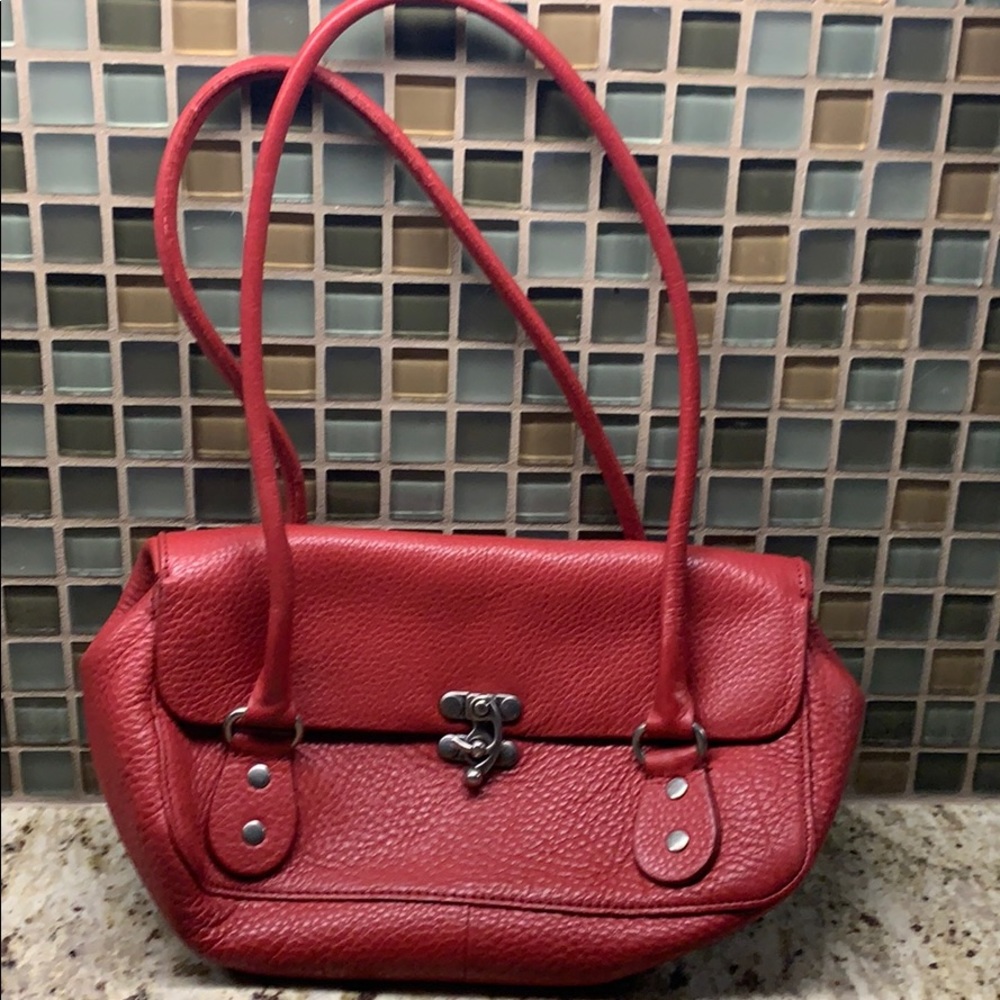 Cinthia Rowley Vinrage Red Shoulder Bag